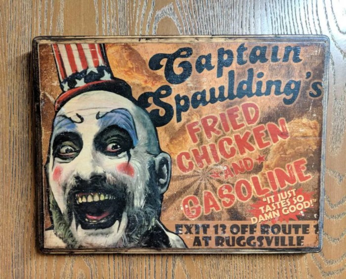 House of 1000 Corpses Captain Spaulding STL
